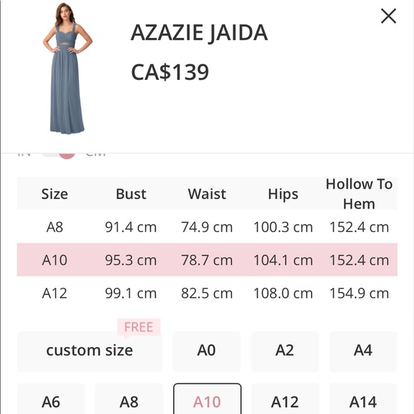 Azazie Jaida in twilight - Picture 4 of 4